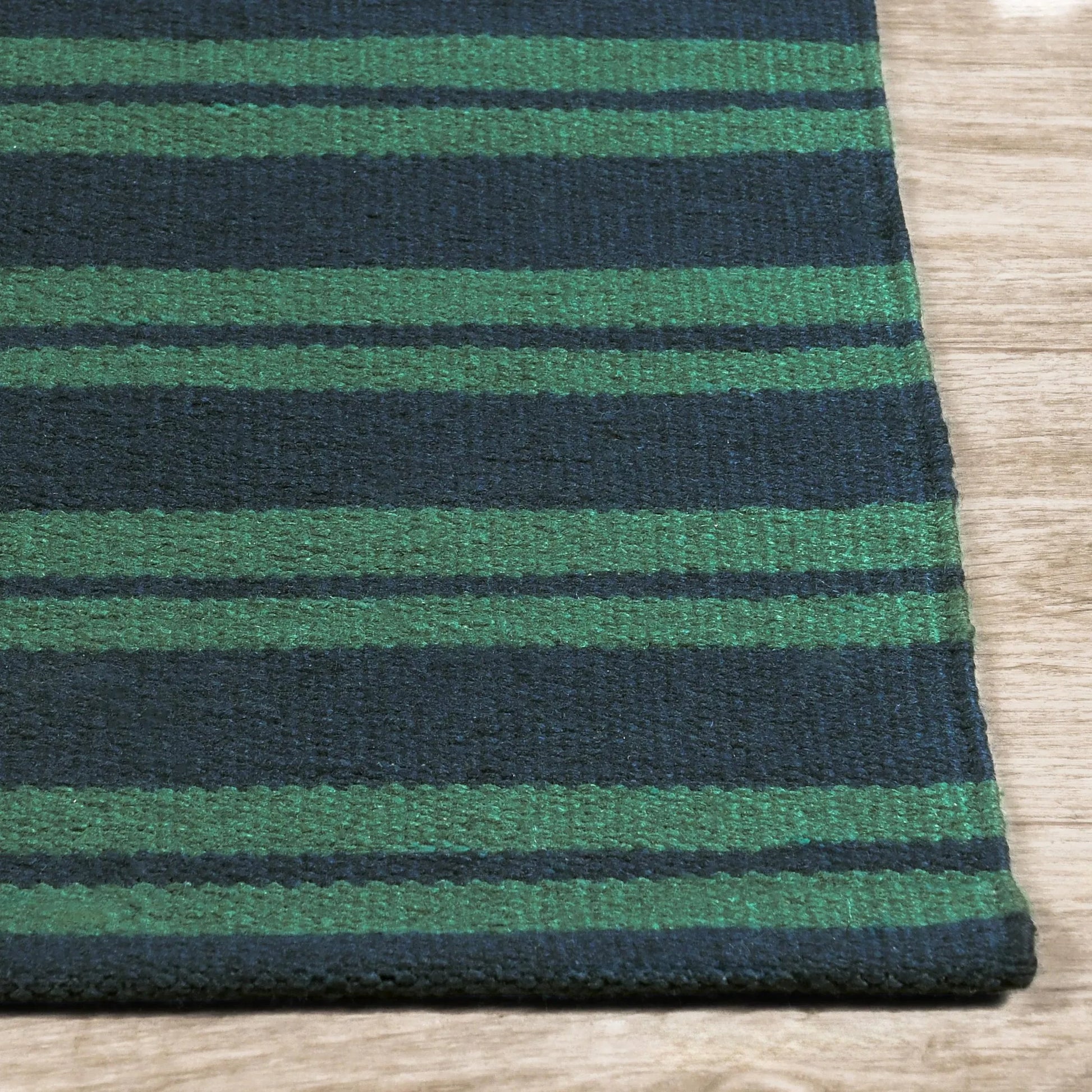 Palma Stripe Fabric Rug by Villa by Classic Home. Made from 100% pet yarn in a unique style.