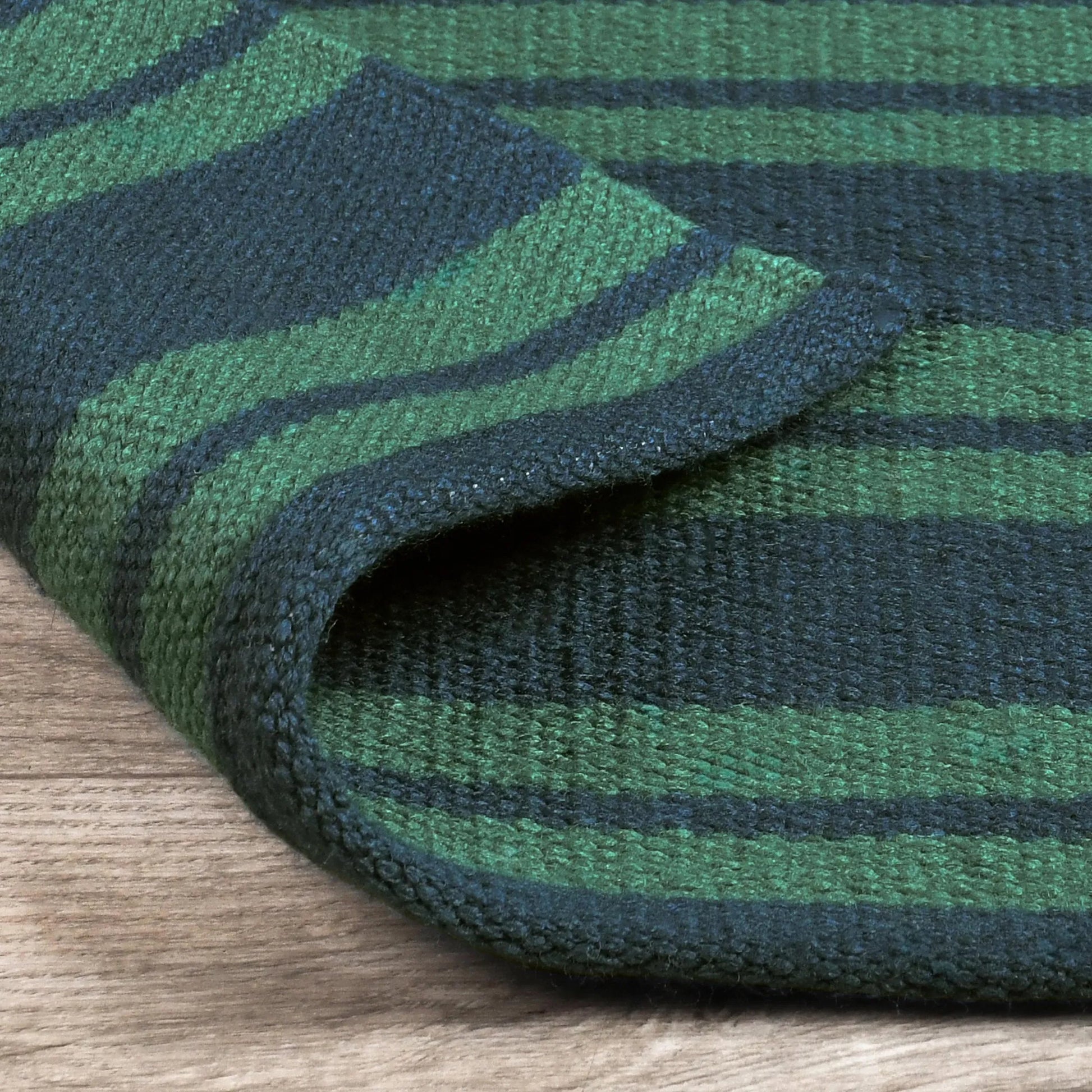 Palma Stripe Fabric Rug by Villa by Classic Home. Made from 100% pet yarn in a unique style.