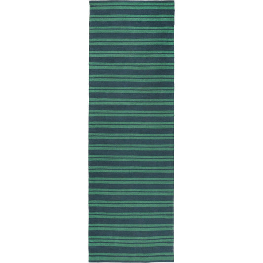 Palma Stripe Fabric Rug by Villa by Classic Home. Made from 100% pet yarn in a unique style.