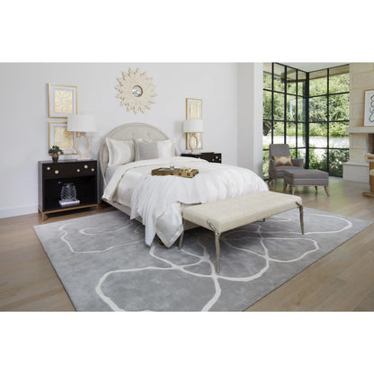 Ribbed Vase by Global Views in irys gelp. Made from art glass in a eclectic & global style.