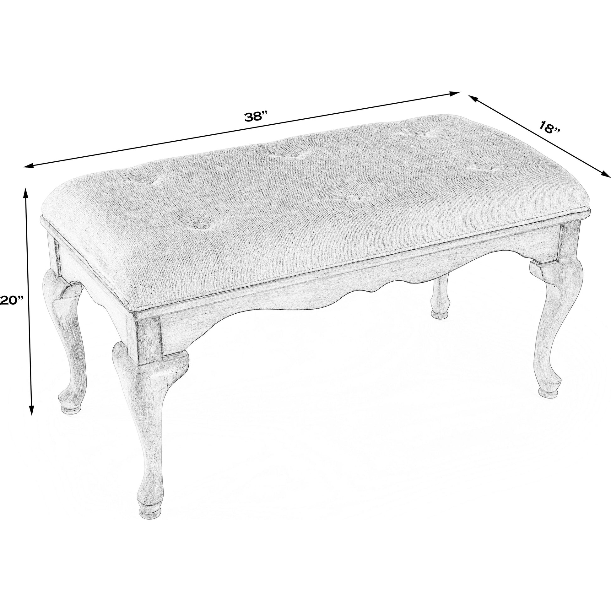 Grace Bench by Butler Specialty Company. Made from unique in a traditional style.