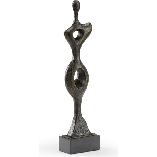 Miro Sculpture by Wildwood. Made from iron in a eclectic & global style.