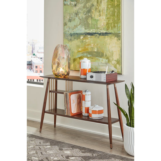 Massaro Canisters by Wildwood in orange decal, gold, white glaze. Made from ceramic in a eclectic & global style.