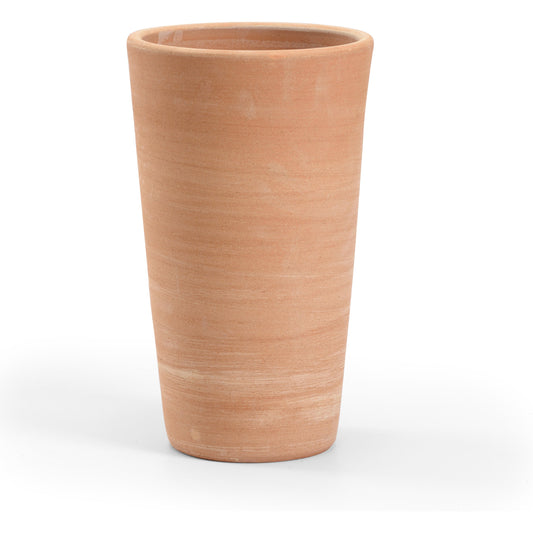 Impruneta Cylinder Pot by Wildwood. Made from terracotta in a rustic style.