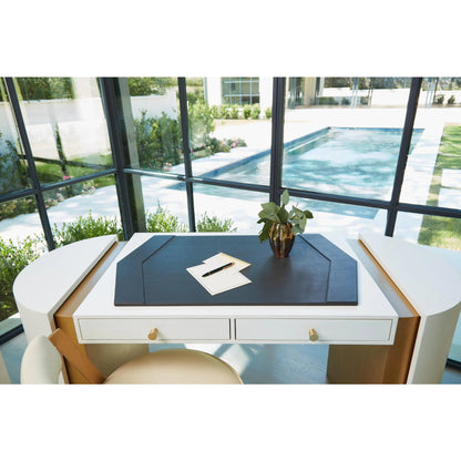 Ribbed Vase by Global Views in irys gelp. Made from art glass in a eclectic & global style.