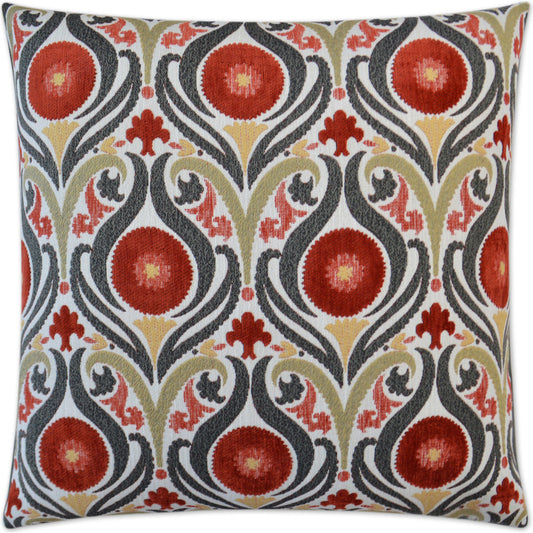 Serenade by DV Kap Home in red, blaze. Made from 100% polyester in a transitional style.