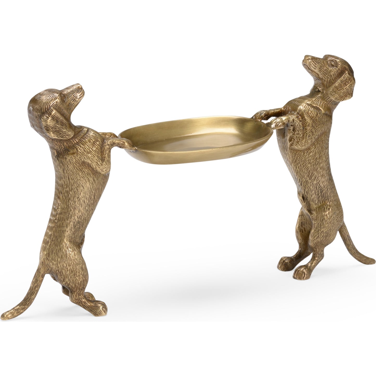 001 SR-837109 | Primary Silo | Brass Dachshund by Wildwood in antique. Made from brass in a traditional style.