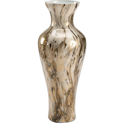 Calacatta Gold Vase by Wildwood. Made from unique in a transitional style.