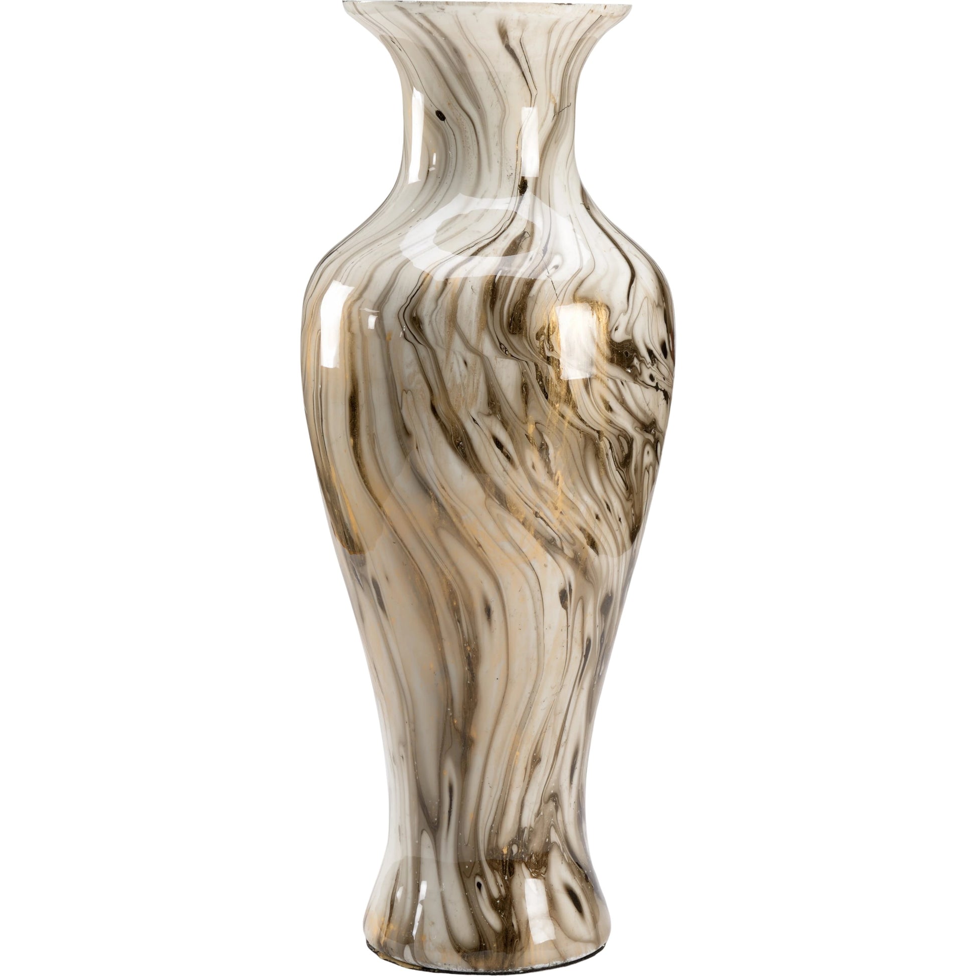 Calacatta Gold Vase by Wildwood. Made from unique in a transitional style.