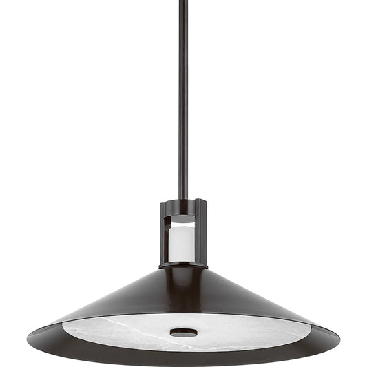 Clermont Pendant by Hudson Valley. Made from steel in a unique style.