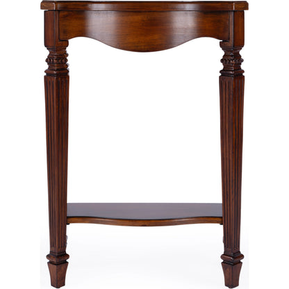 Cheshire Console Table by Butler Specialty Company. Made from poplar, resin, cherry veneer and fiberboard in a traditional style.