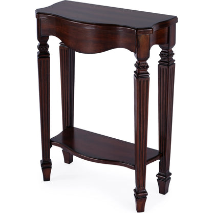 Cheshire Console Table by Butler Specialty Company. Made from poplar, resin, cherry veneer and fiberboard in a traditional style.