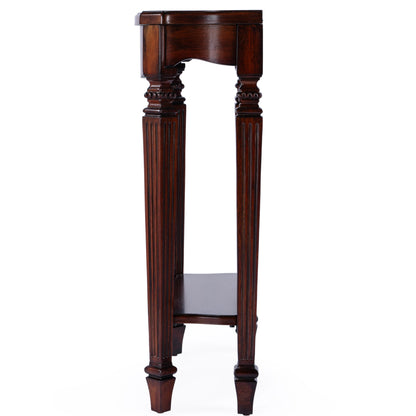 Cheshire Console Table by Butler Specialty Company. Made from poplar, resin, cherry veneer and fiberboard in a traditional style.