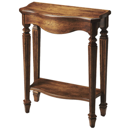Cheshire Console Table by Butler Specialty Company. Made from poplar, resin, cherry veneer and fiberboard in a traditional style.