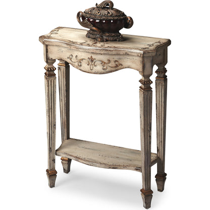 Cheshire Console Table by Butler Specialty Company. Made from poplar, resin, cherry veneer and fiberboard in a traditional style.
