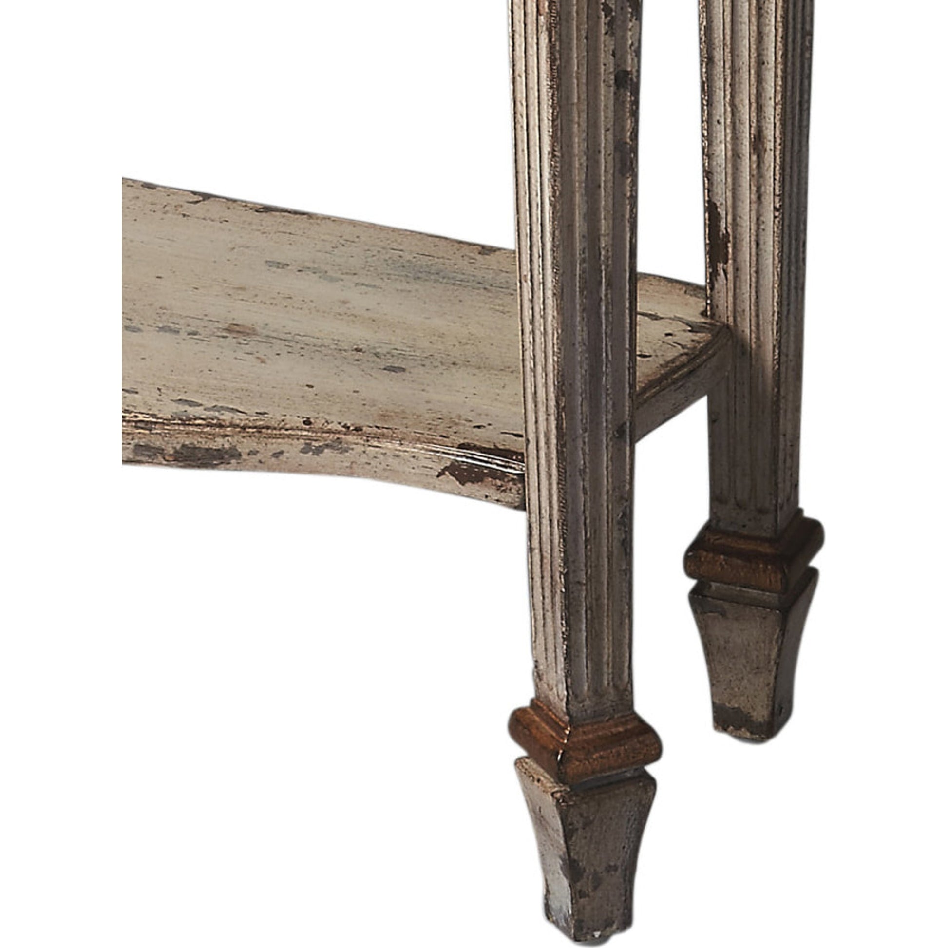 Cheshire Console Table by Butler Specialty Company. Made from poplar, resin, cherry veneer and fiberboard in a traditional style.