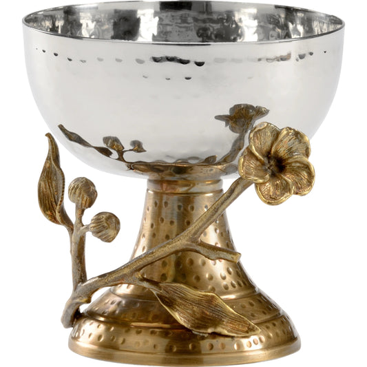 Fresh Stem Bowl by Wildwood in gold, silver. Made from brass/steel in a modern style.