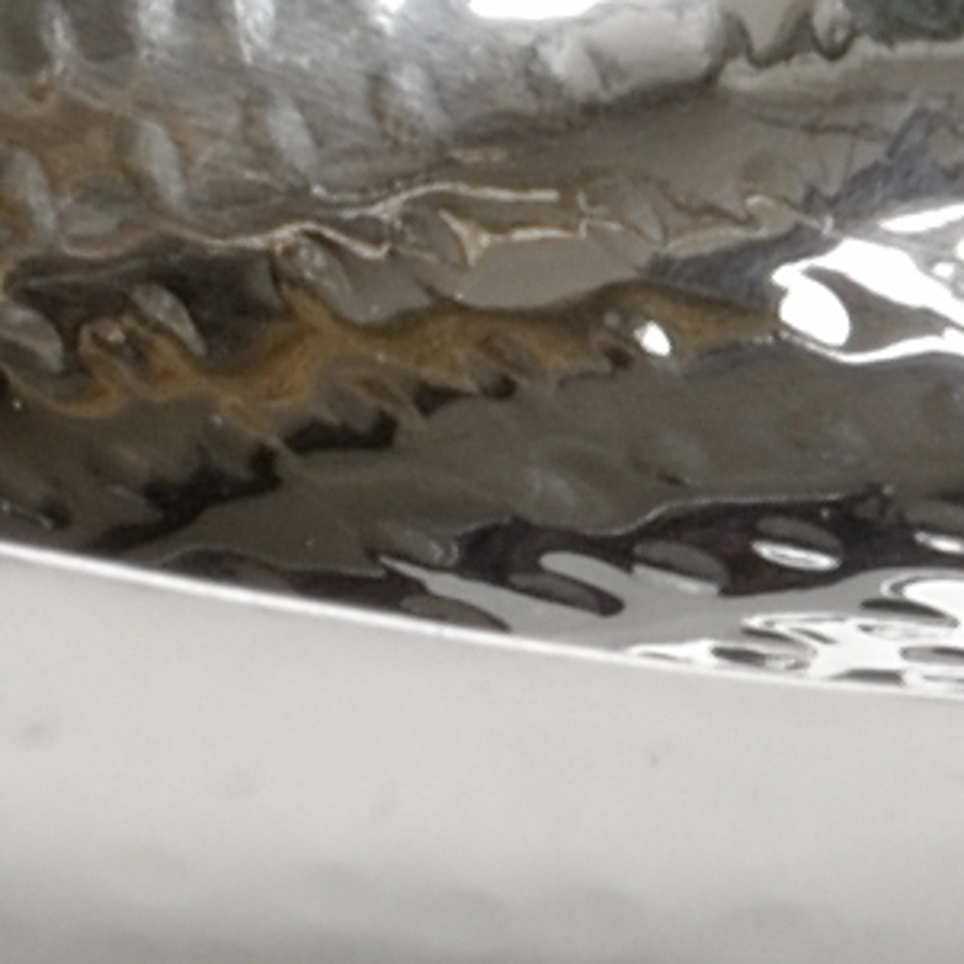 Fresh Stem Triple Bowl by Wildwood in antique, polished nickel. Made from brass/steel in a modern style.