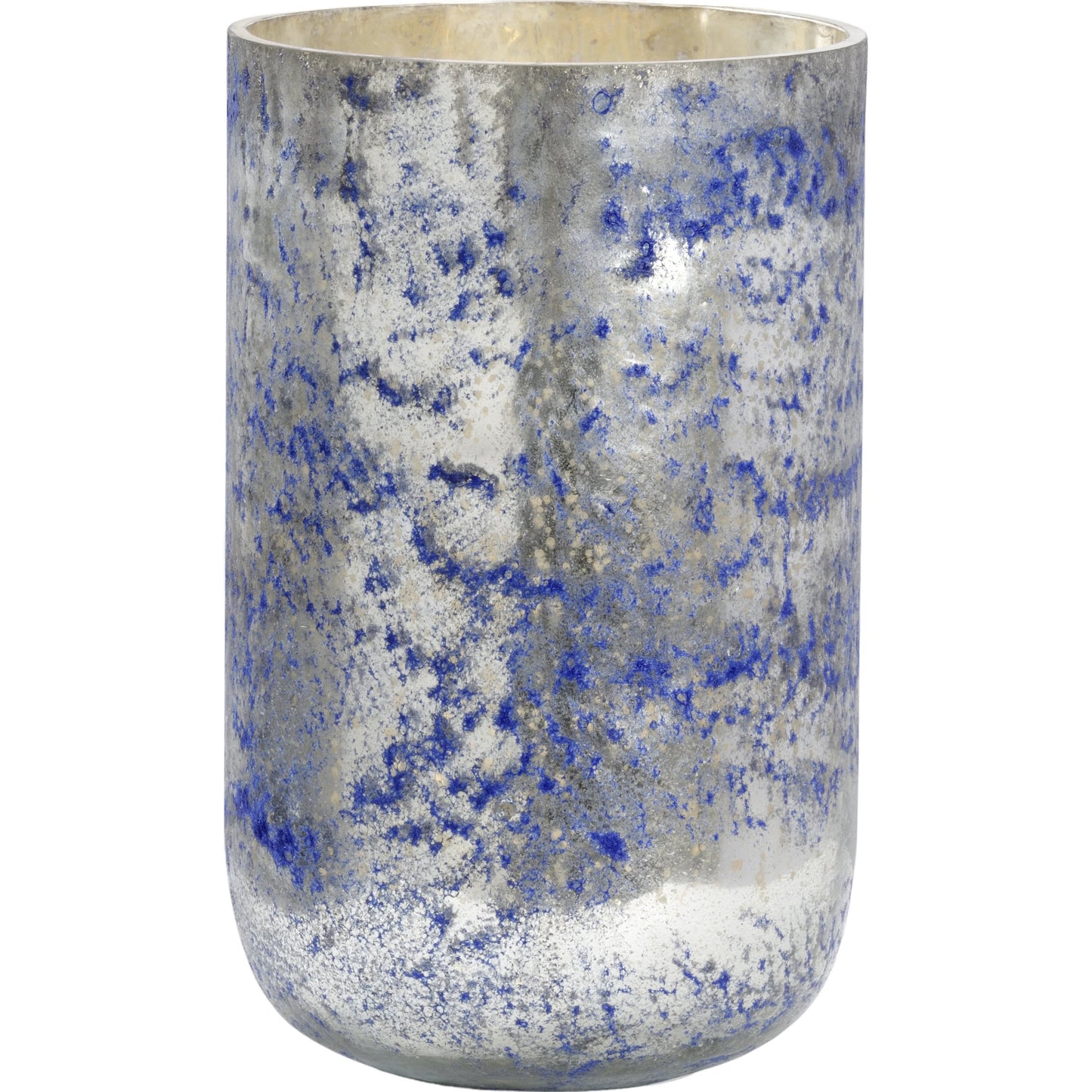 013 SI-2104896 | Primary Silo | Galaxias by Wildwood in silver, royal blue. Made from glass in a modern style.
