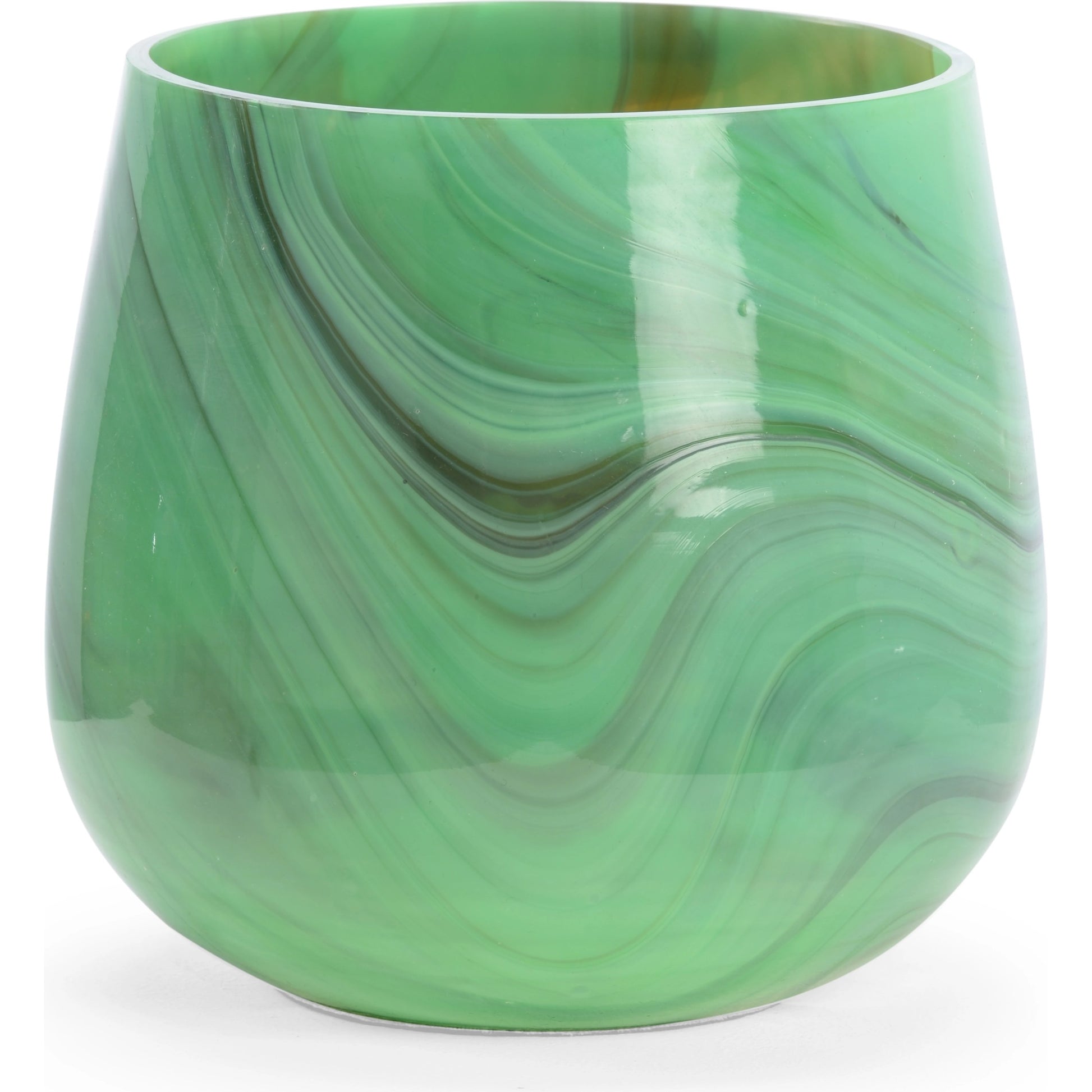 Berilo Vase by Wildwood in green. Made from unique in a modern style.