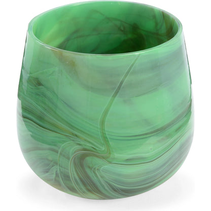 Berilo Vase by Wildwood in green. Made from unique in a modern style.