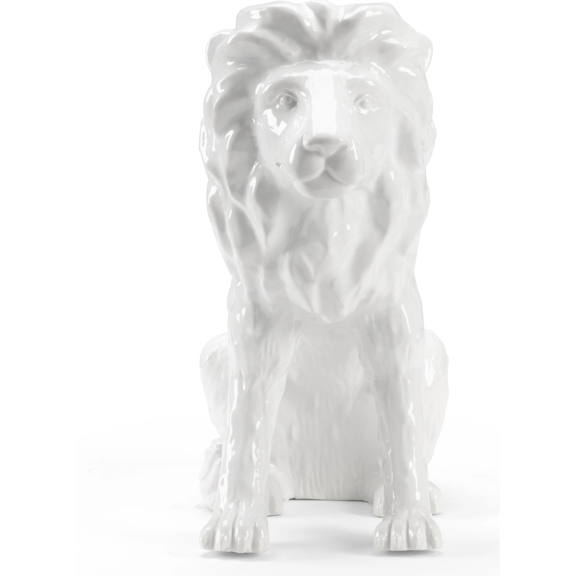 Daniel Planter by Wildwood in white glaze. Made from ceramic in a modern style.