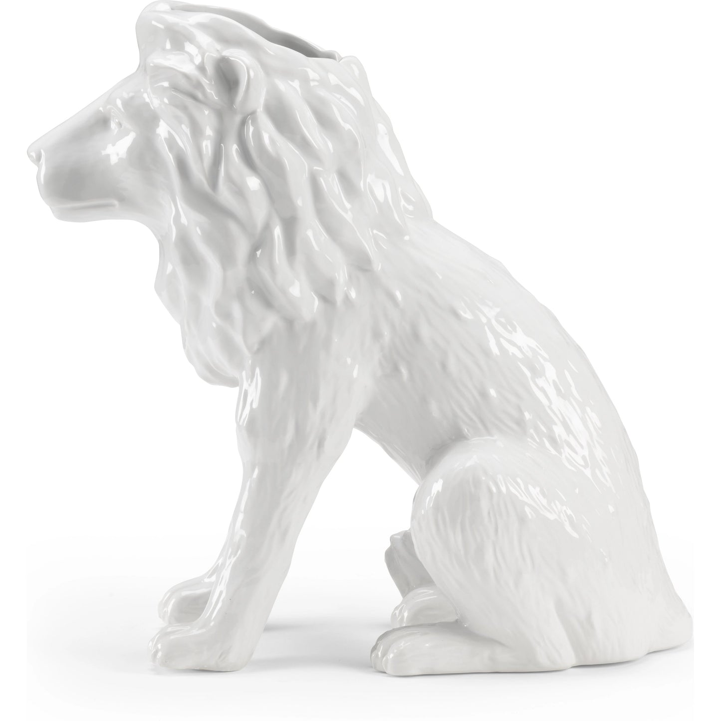 005 SI-2104910 | Additional Silo | Daniel Planter by Wildwood in white glaze. Made from ceramic in a modern style.
