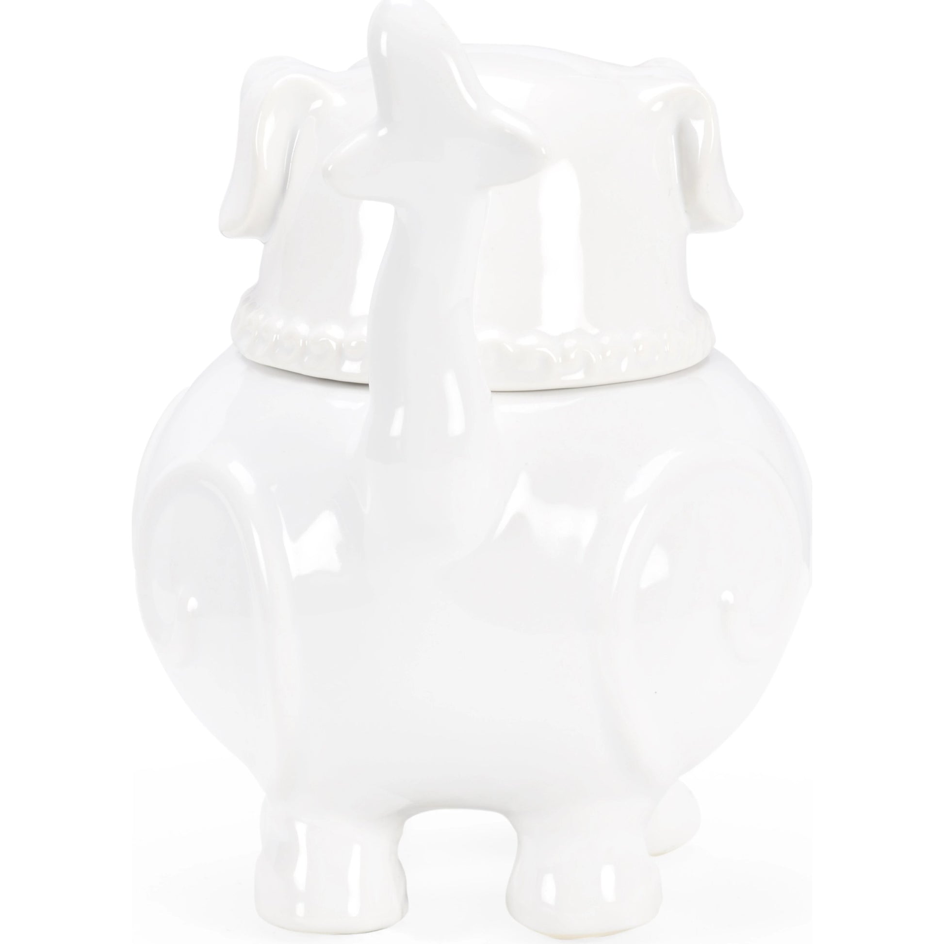 Smokin' Joe Incense Burner by Wildwood in white glaze. Made from ceramic in a modern style.