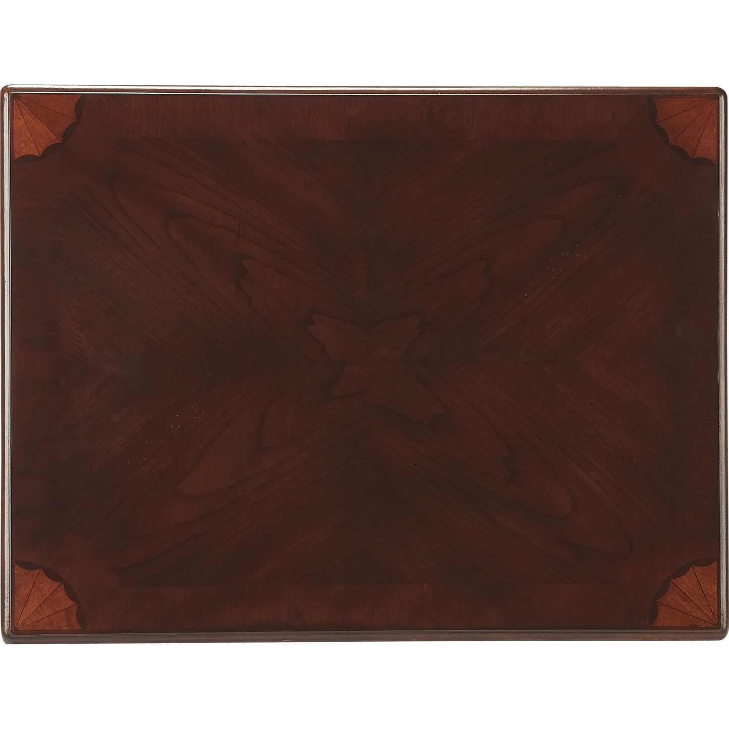 006 O-BUTLER-3022024 | Closeup | Grace End Table by Butler Specialty Company. Made from rubberwood, mdf, cherry, maple, walnut veneers in a traditional style.
