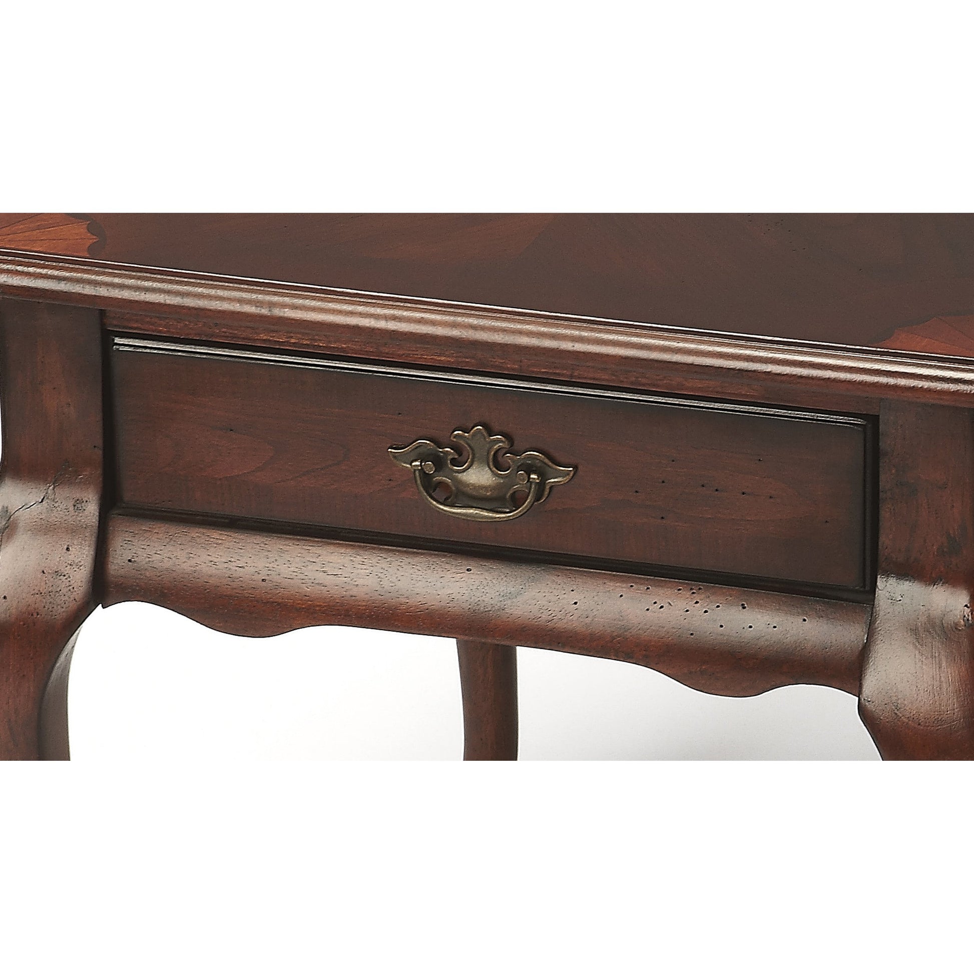 Grace End Table by Butler Specialty Company. Made from rubberwood, mdf, cherry, maple, walnut veneers in a traditional style.