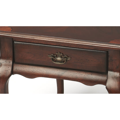 Grace End Table by Butler Specialty Company. Made from rubberwood, mdf, cherry, maple, walnut veneers in a traditional style.