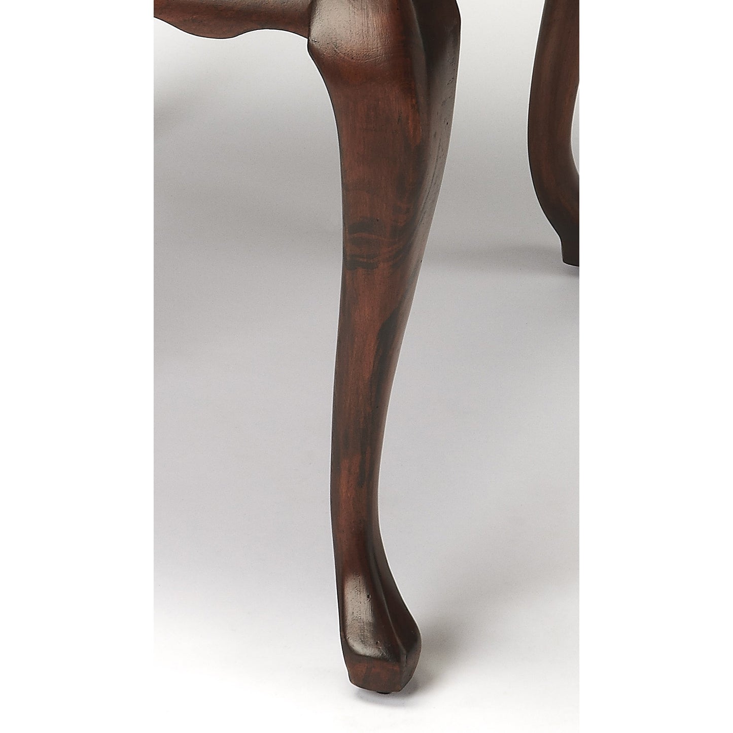 007 O-BUTLER-3022024 | Closeup | Grace End Table by Butler Specialty Company. Made from rubberwood, mdf, cherry, maple, walnut veneers in a traditional style.