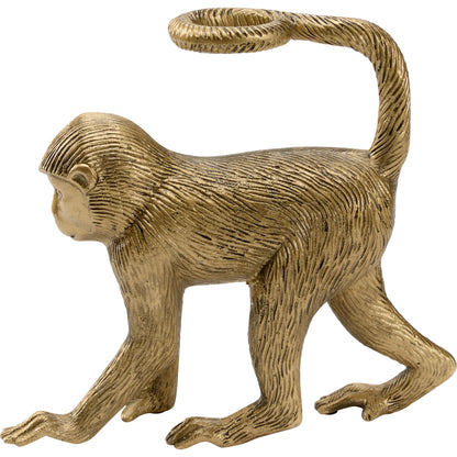 Monkey Business by Wildwood in antique brass. Made from aluminum in a modern style.