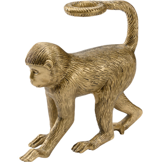 Monkey Business by Wildwood in gold. Made from aluminum in a modern style.