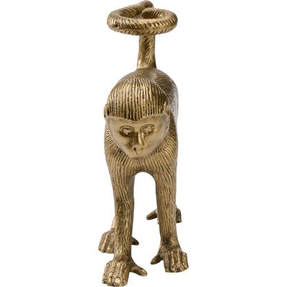 Monkey Business by Wildwood in antique brass. Made from aluminum in a modern style.