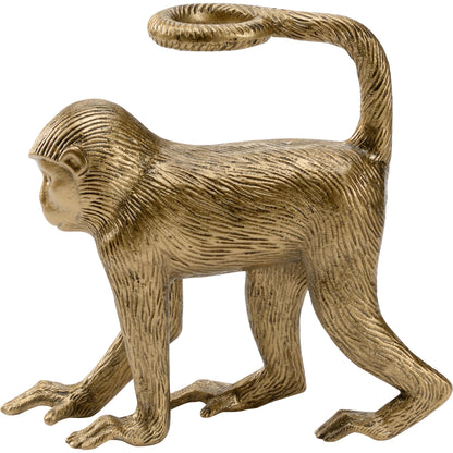 Monkey Business by Wildwood in antique brass. Made from aluminum in a modern style.