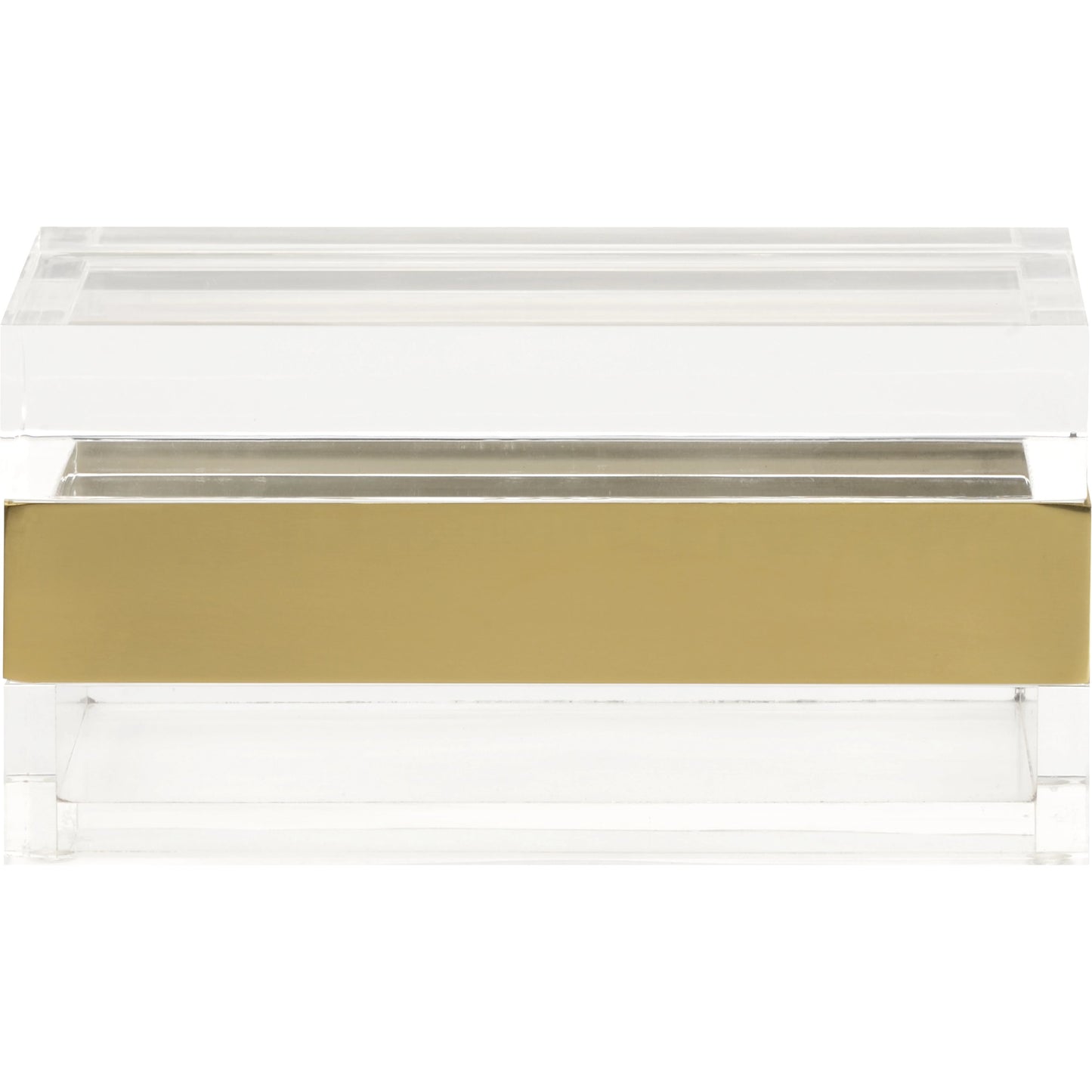 008 SI-2104936 | Additional Silo | Acrylic Box by Wildwood in clear, gold. Made from unique in a modern style.