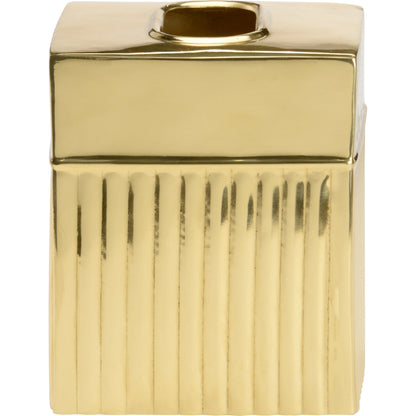 Wallace Tissue Box by Wildwood in polished nickel. Made from aluminum in a modern style.