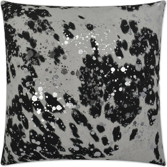 Mottley Moo Pillow by DV Kap Home in domino. Made from 100% polyester in a unique style.