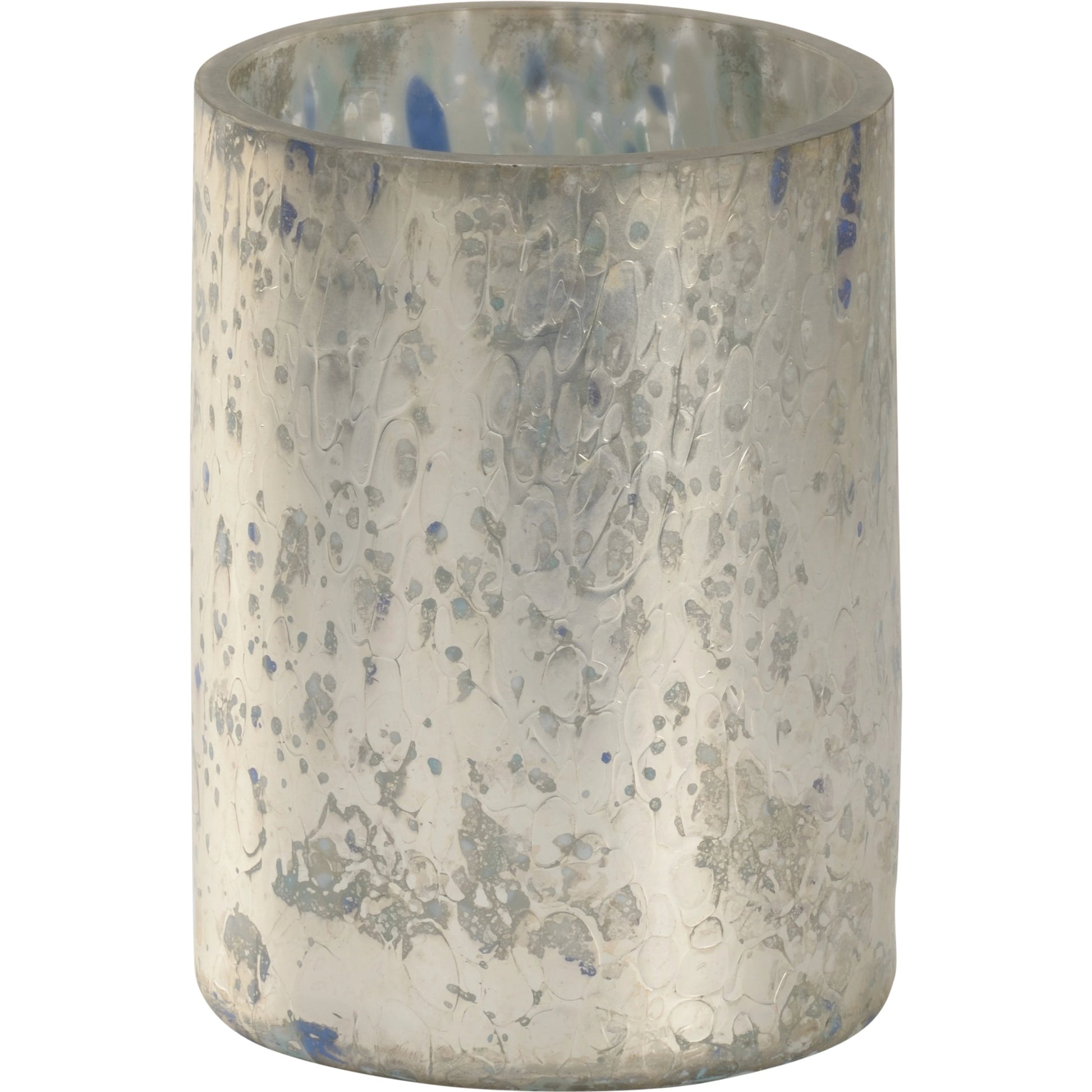 Sic Silver Vase by Wildwood. Made from glass in a modern style.