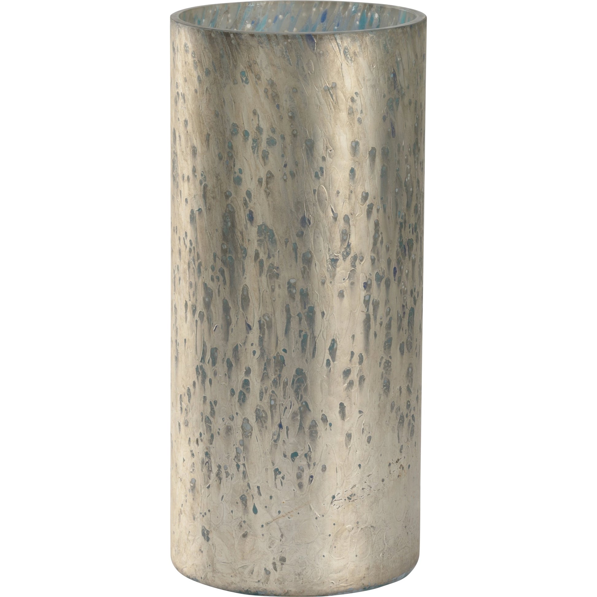Sic Silver Vase by Wildwood. Made from glass in a modern style.