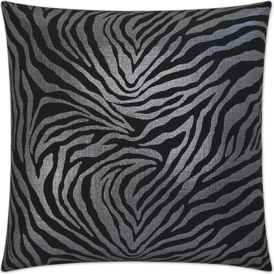 Kumba Pillow by DV Kap Home in ebony. Made from 100% polyester in a unique style.
