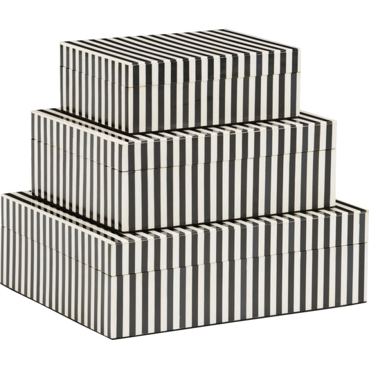 Baxter Boxes by Wildwood in black, white. Made from unique in a modern style.