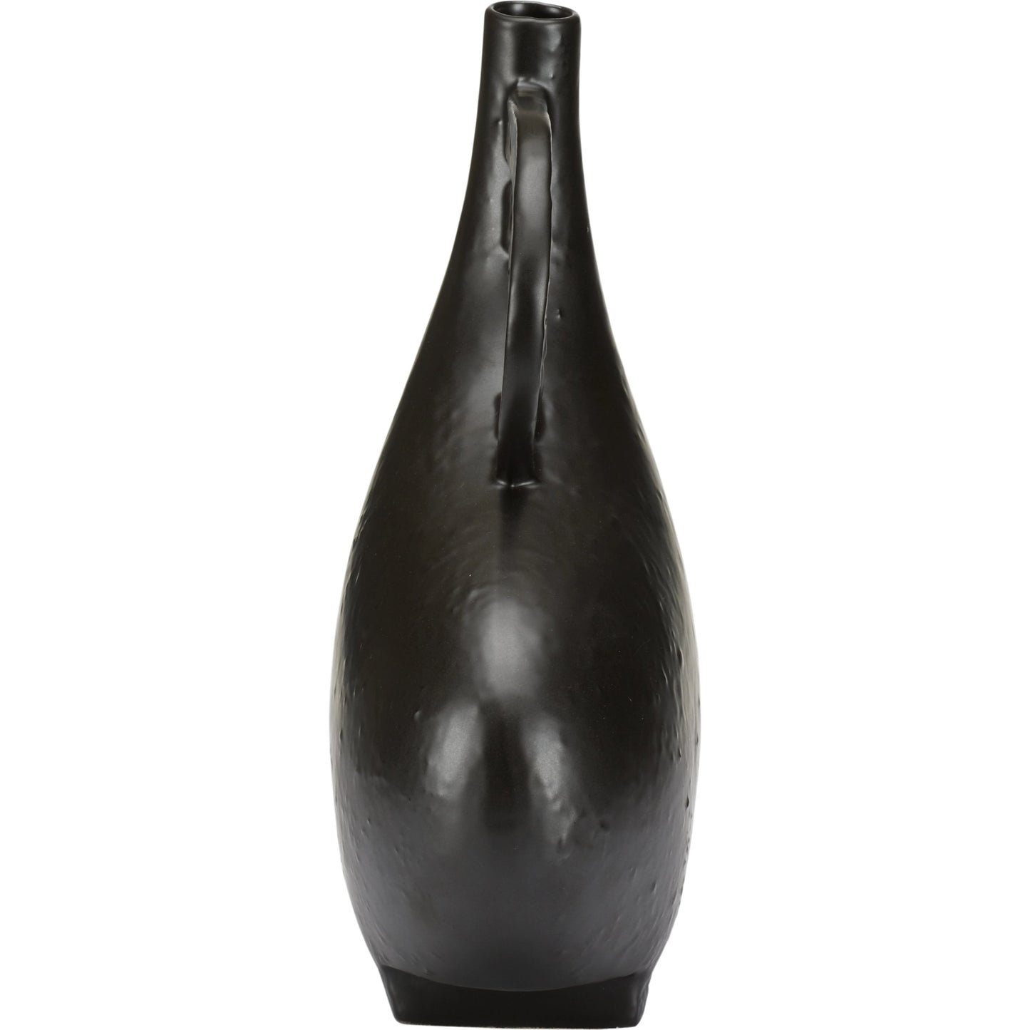005 SI-2105066 | Additional Silo | Punalu'u Vase I by Wildwood in sandy black. Made from ceramic in a modern style.