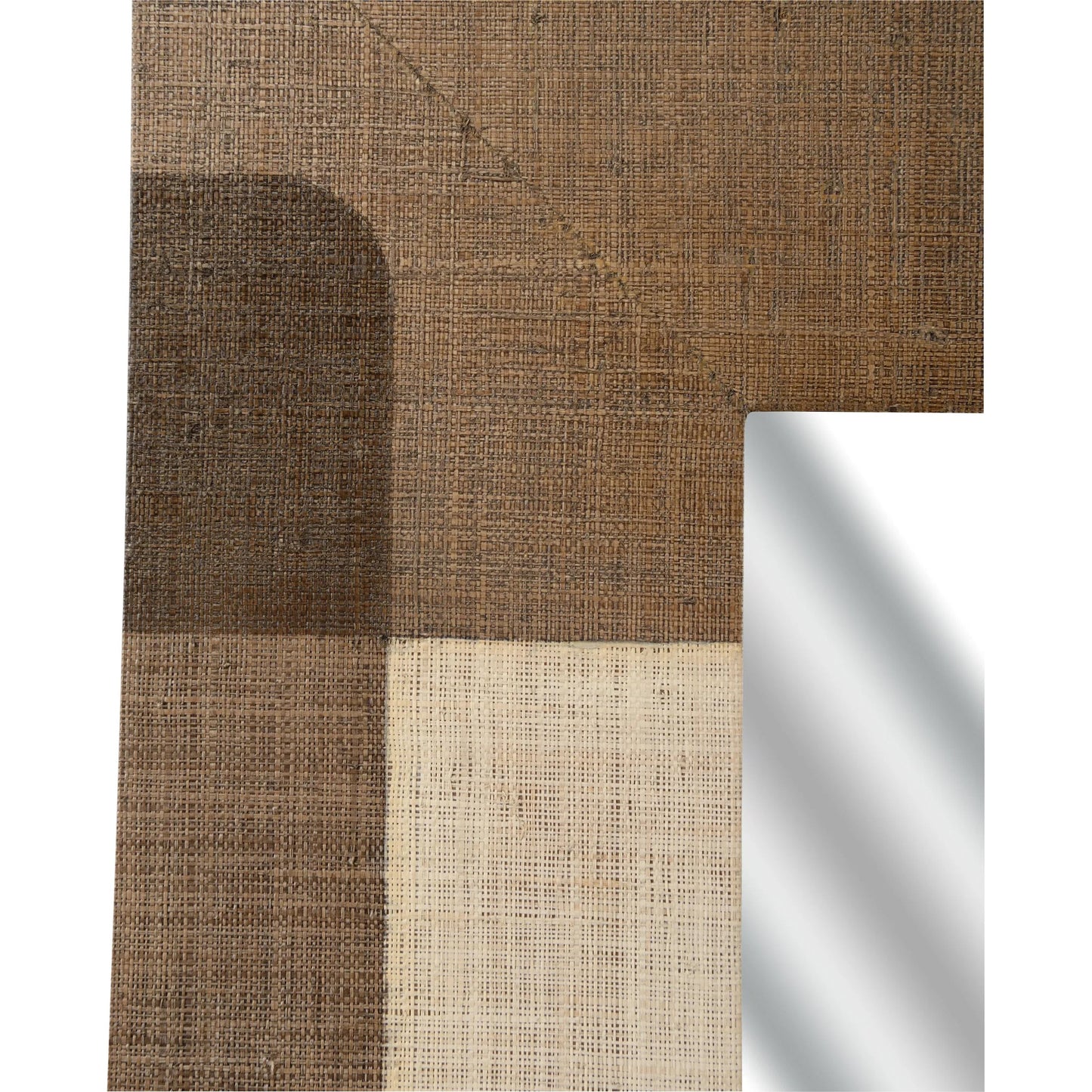 007 SI-2105155 | Closeup | Jacoby Mirror by Wildwood in brown, cream, plain. Made from unique in a modern style.