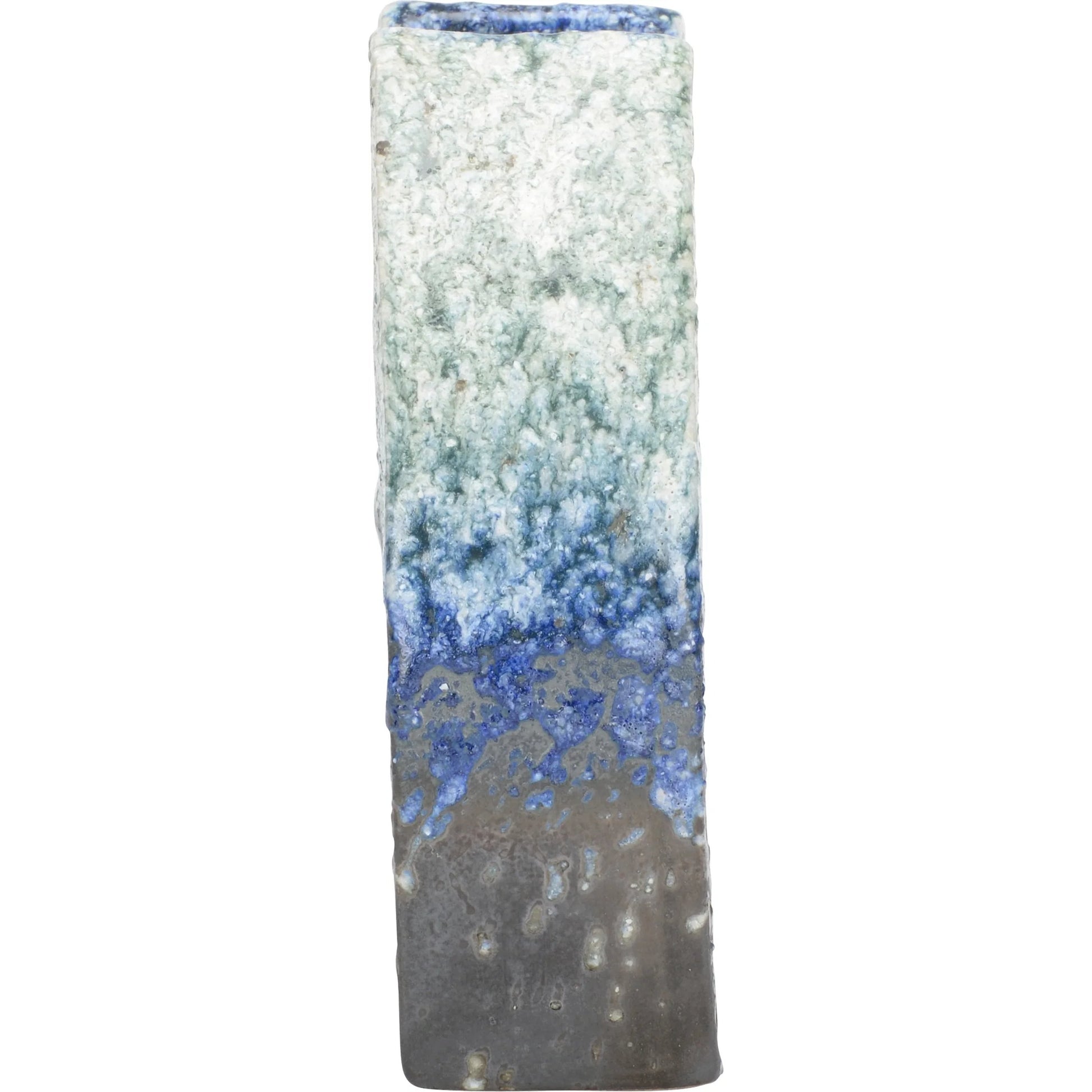 Kerama Vase by Wildwood in blue. Made from unique in a unique style.