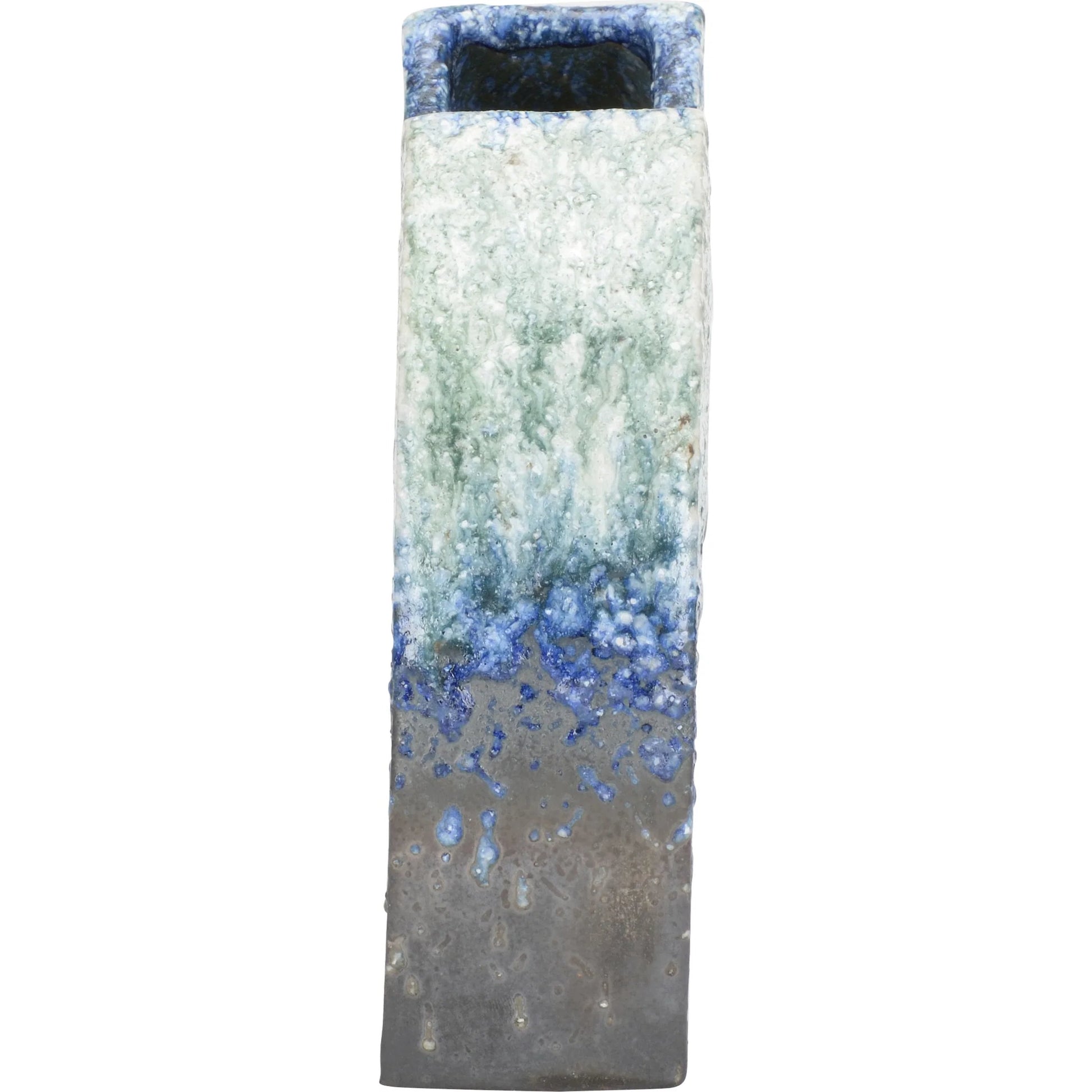 Kerama Vase by Wildwood in blue. Made from unique in a unique style.