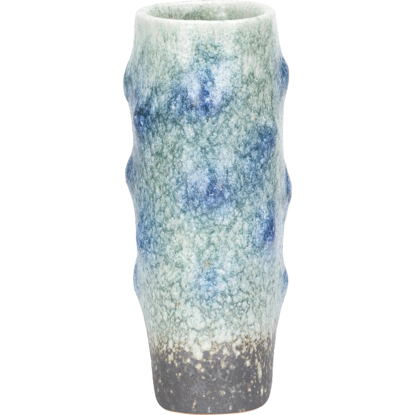 002 SI-2335190 | Additional Silo | Indigo Vase by Wildwood in blue, green and shiga, blue, green. Made from unique in a eclectic & global style.
