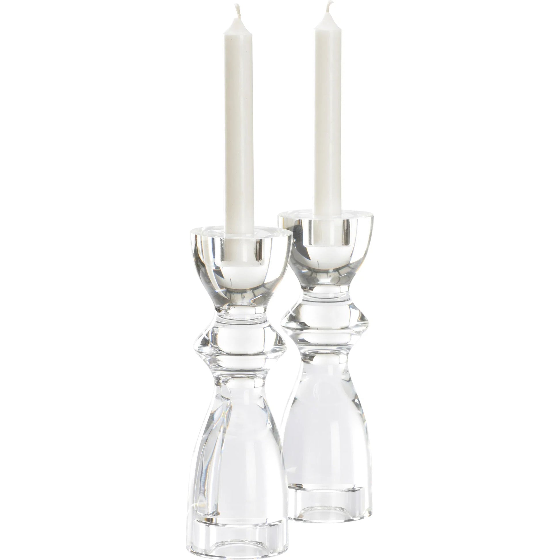 Gris Candlesticks (Set of 2) by Wildwood in clear and clear. Made from unique in a transitional style.