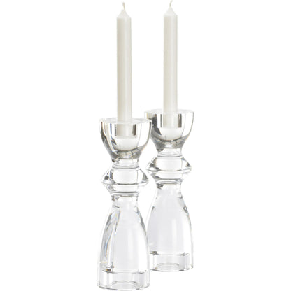 Gris Candlesticks (Set of 2) by Wildwood in clear and clear. Made from unique in a transitional style.